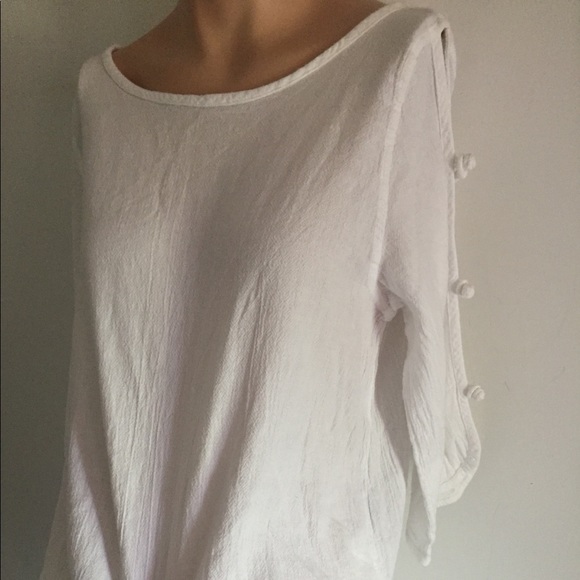 Cotton tunic top cover up - Picture 3 of 9